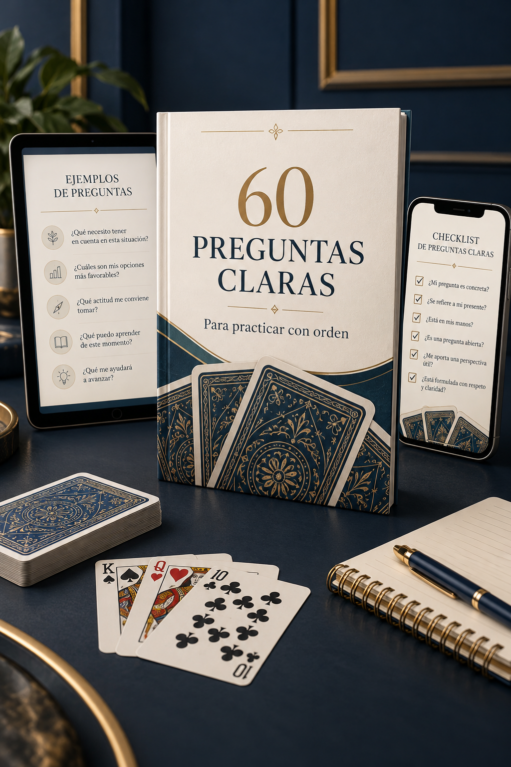 Mockup del Bono 2: 60 Preguntas Claras para practicar con orden